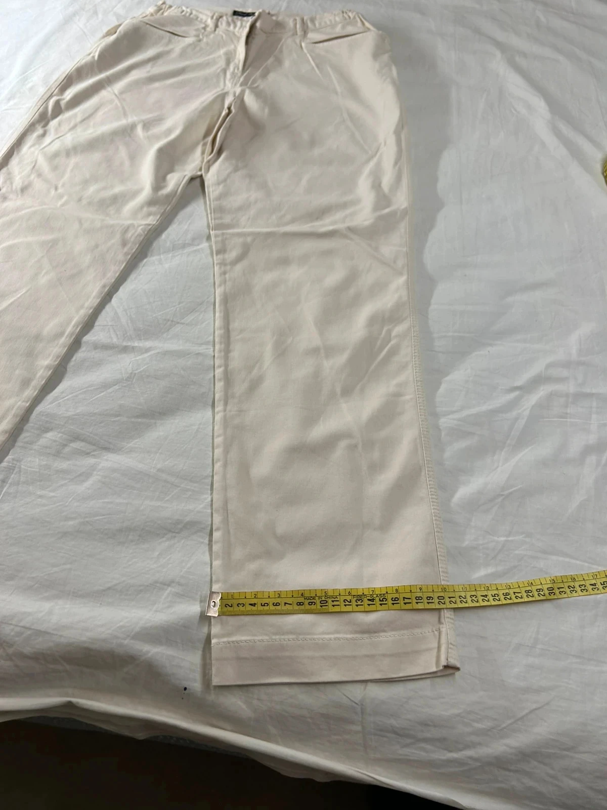 Beige straight cut jiel thée vintage jeans size 42 – photo 8